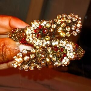 Vintage Brass Cuff Bracelet